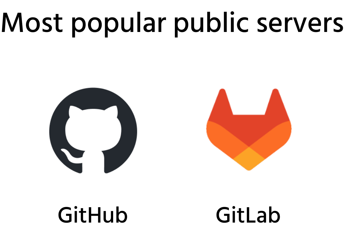 I server più popolari per l'hosting del codice