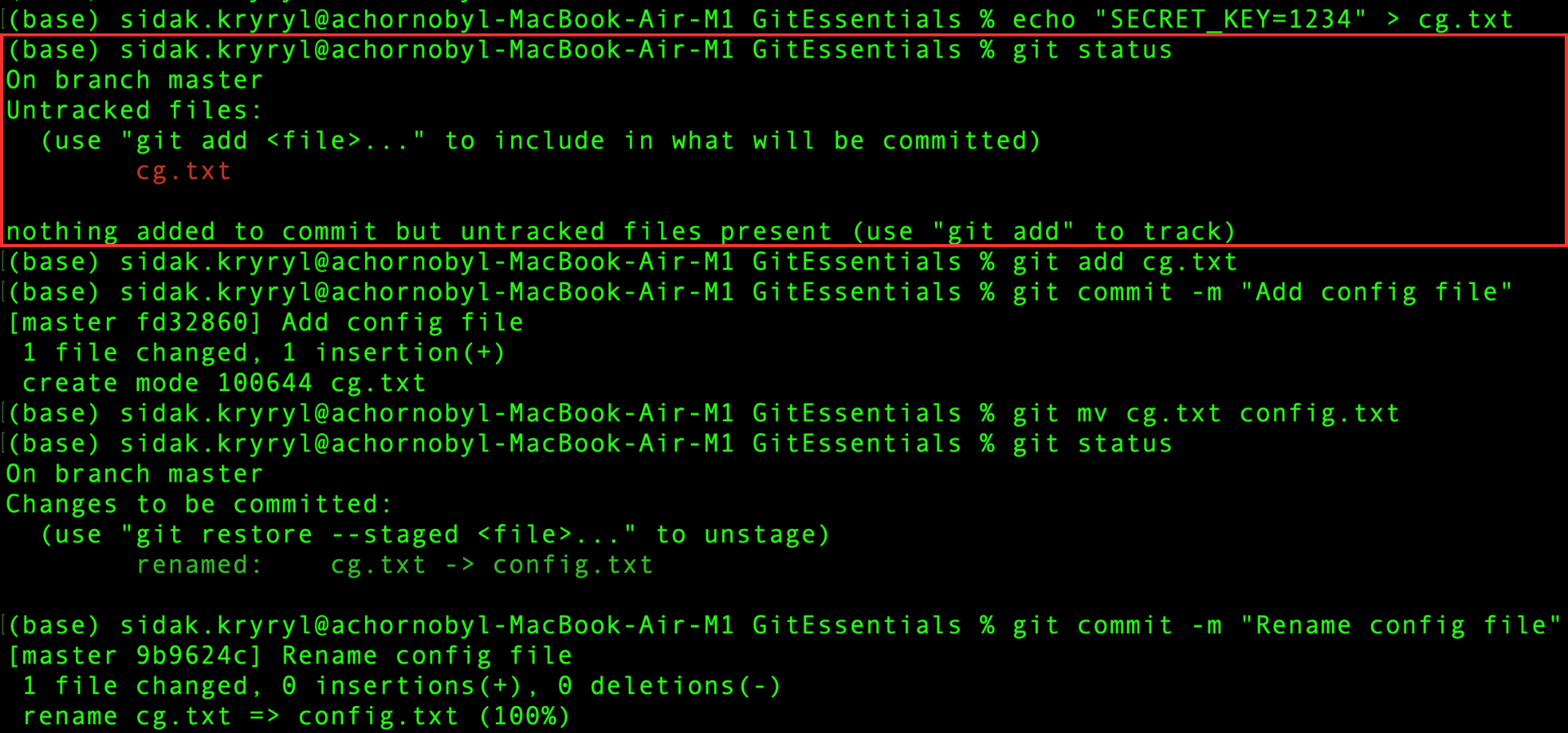 Verifica dello stato
