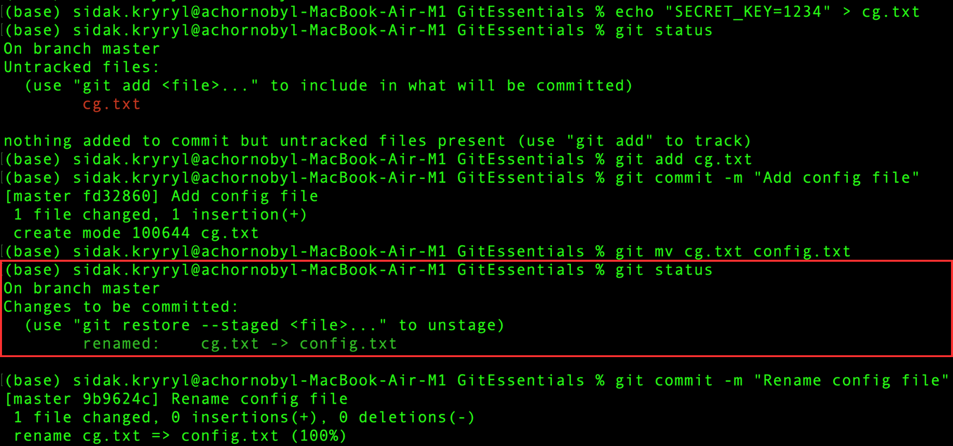 Verifica dello stato