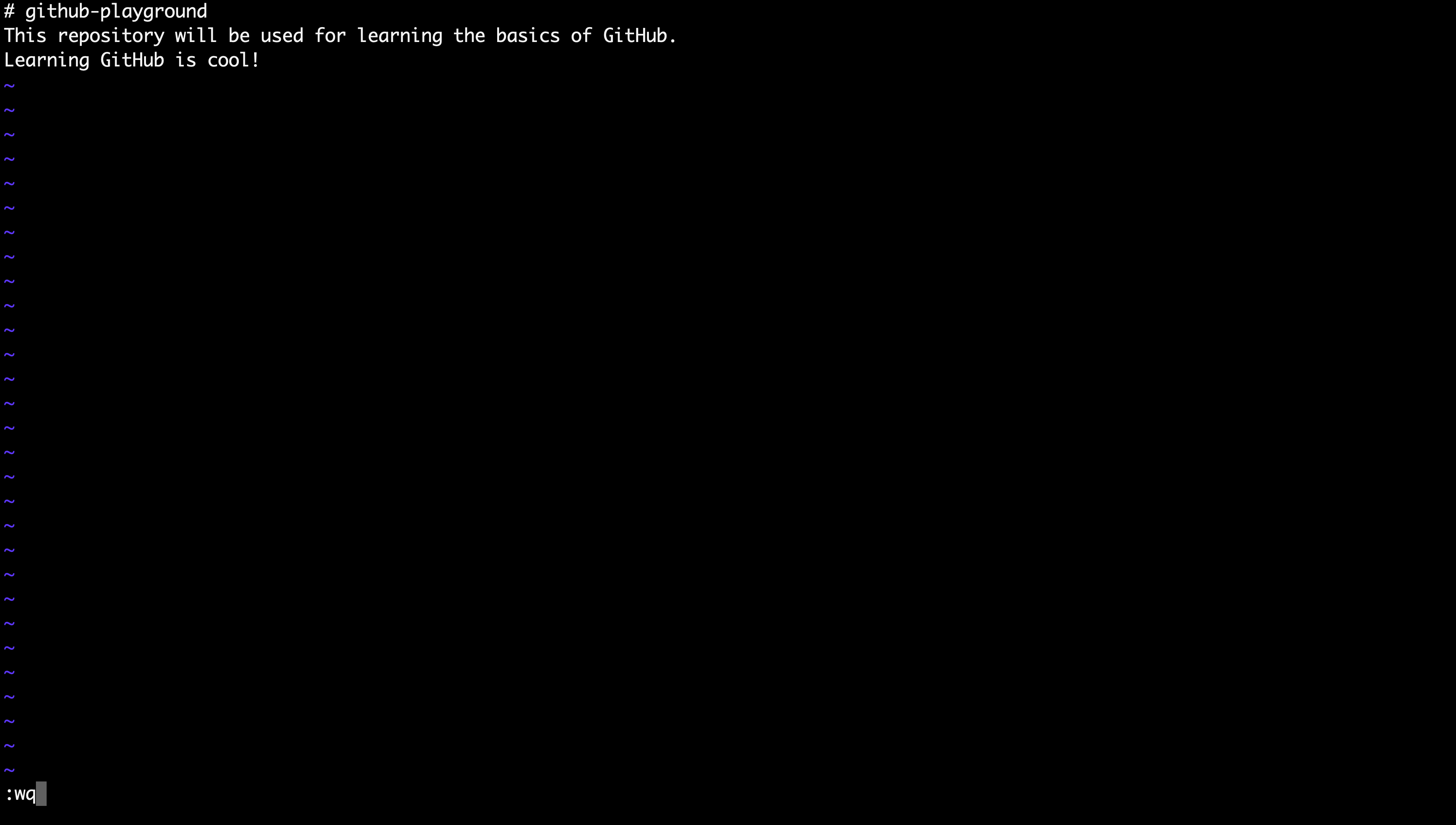 Exiting Vim