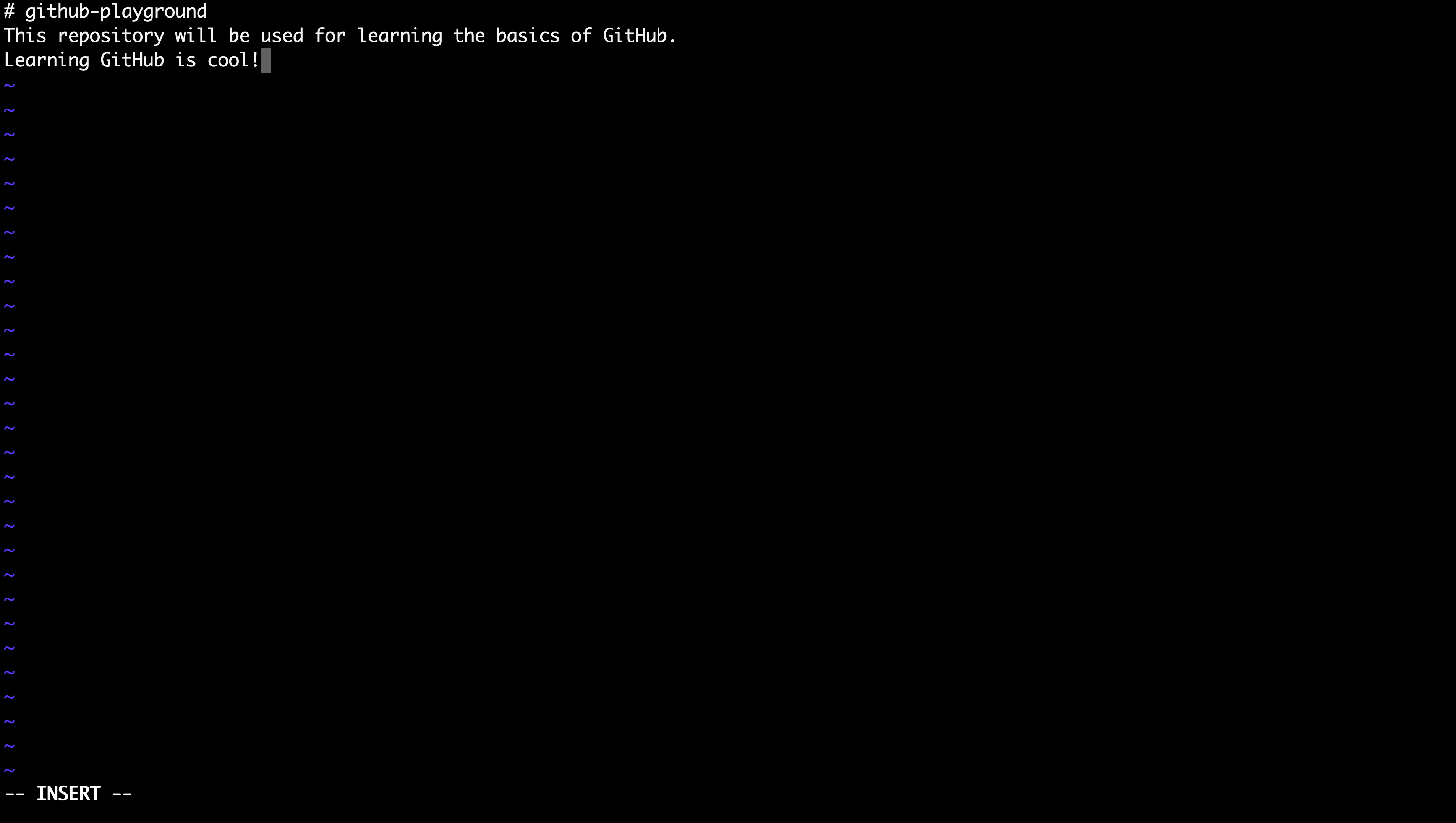 Modifying README